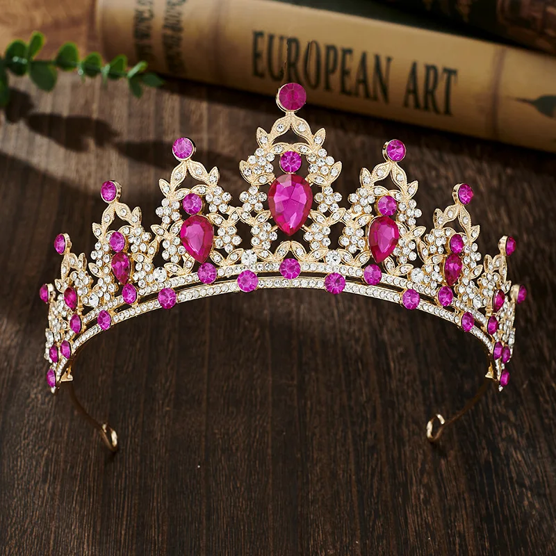 Queen Crown and Tiaras Princess Crown for Women and Girls Crystal Headbands for Bridal Princess for Wedding and Party