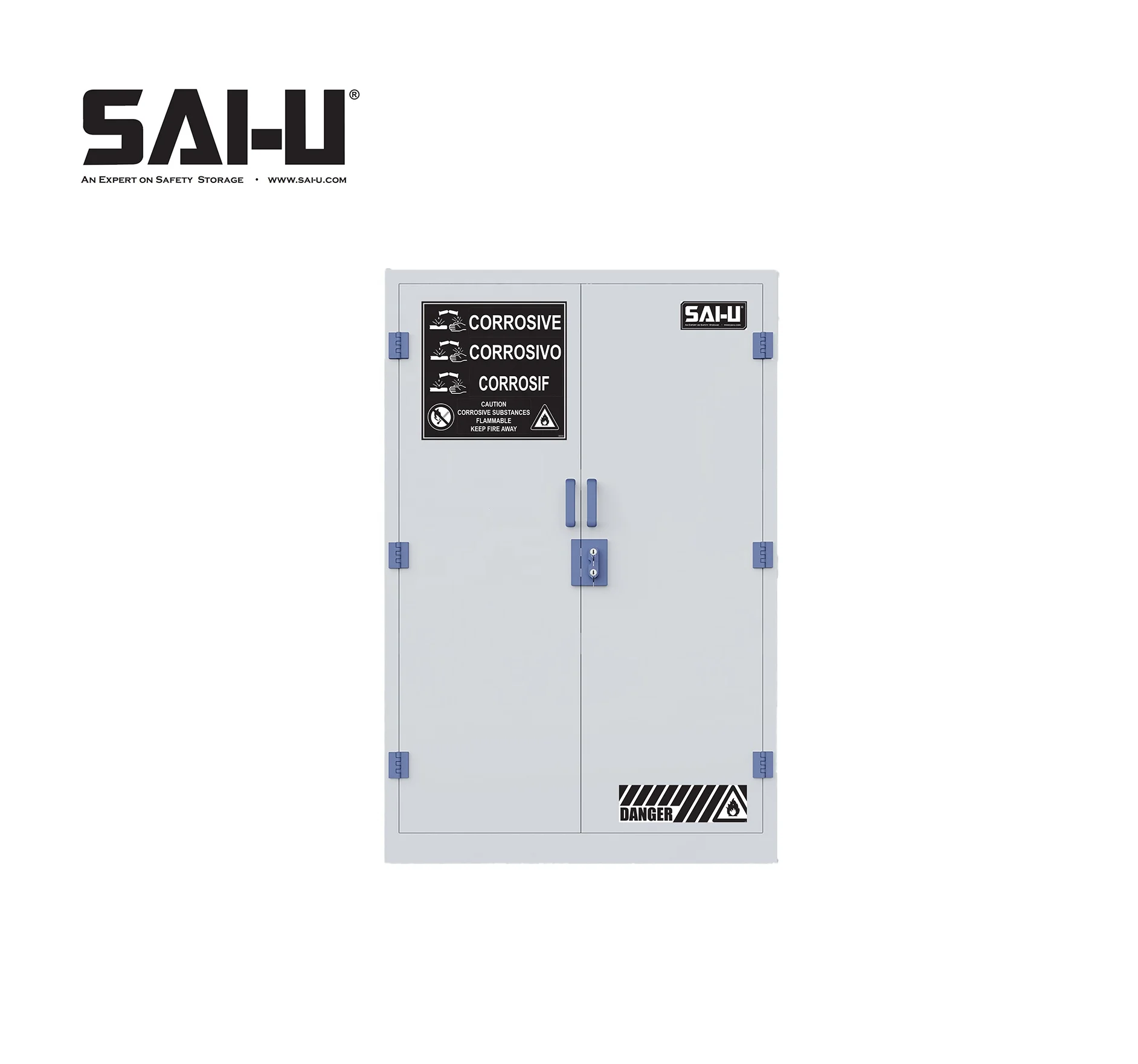 SAI-U прочный КОРРОЗИОННЫЙ шкаф для хранения химикатов