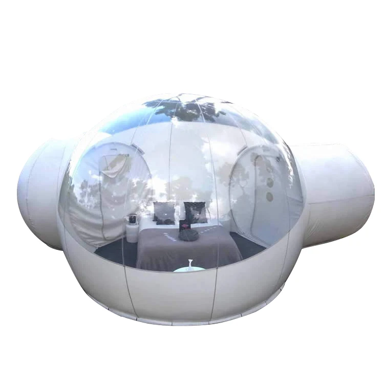 Hot Selling Outdoor Rental Camping Transparent Dome Inflatable Crystal Bubble Tent