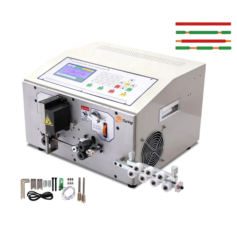 Turing JE2 Automatic Wire Stripping Machine Tool Strip Cutter Cable Wire Cutting and Stripping Machine