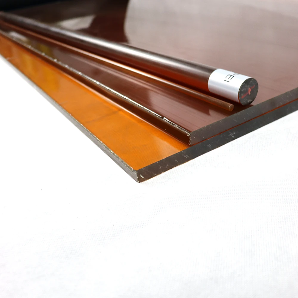 Листовой стержень ultem pei пленка ultem 2300 PEI + 30% GFsheet стержень CNC арматура из полиэфиримида Ultem рамы