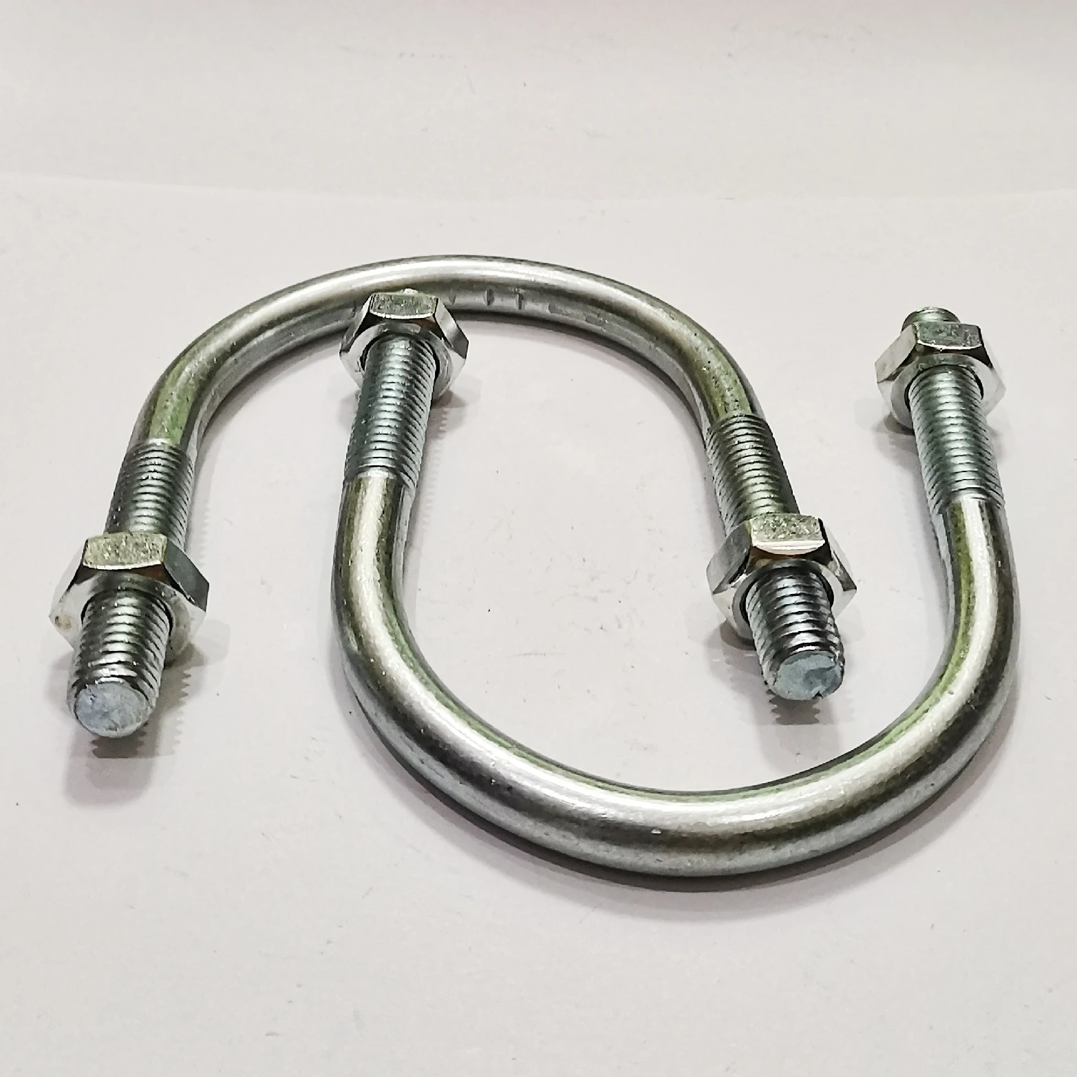 All sizes of carbon steel stainless steel U-shaped pipe clamp U bolt square U-shaped hose clamp