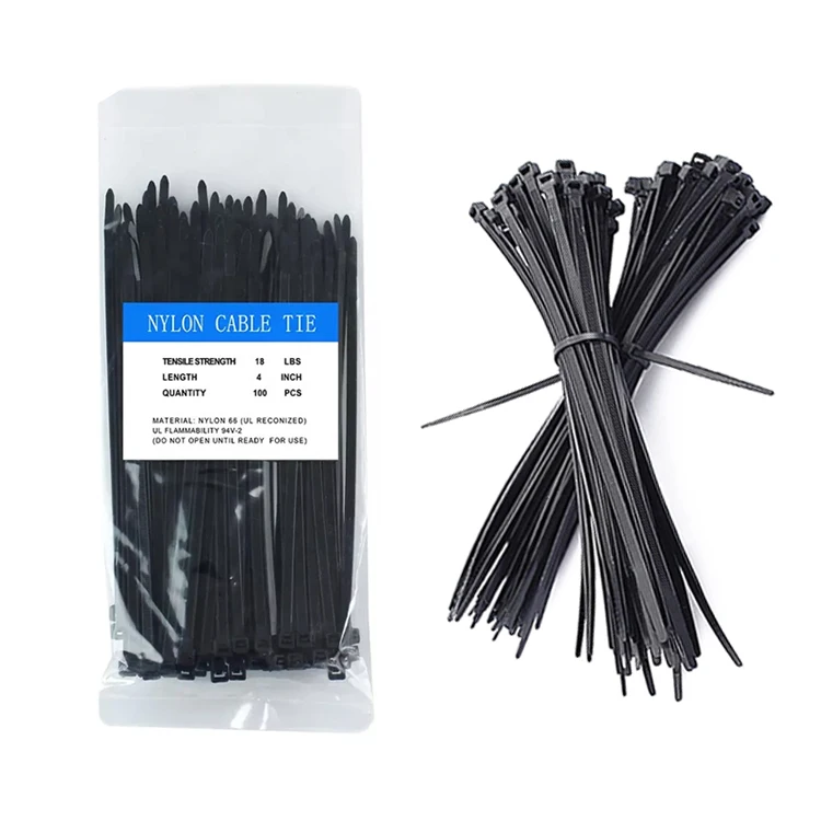 Factory direct selling cheap self-locking nylon 66 cable zip ties with self-locking cable ties plastic cable ties