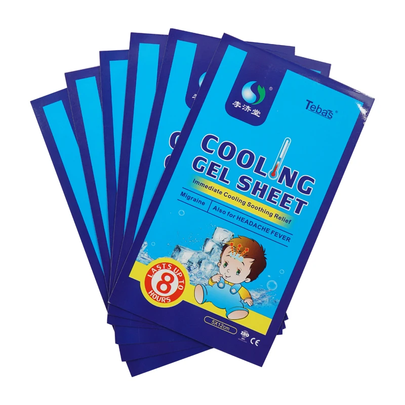 best selling cooling gel patch for baby fever reducing cool fever head pad