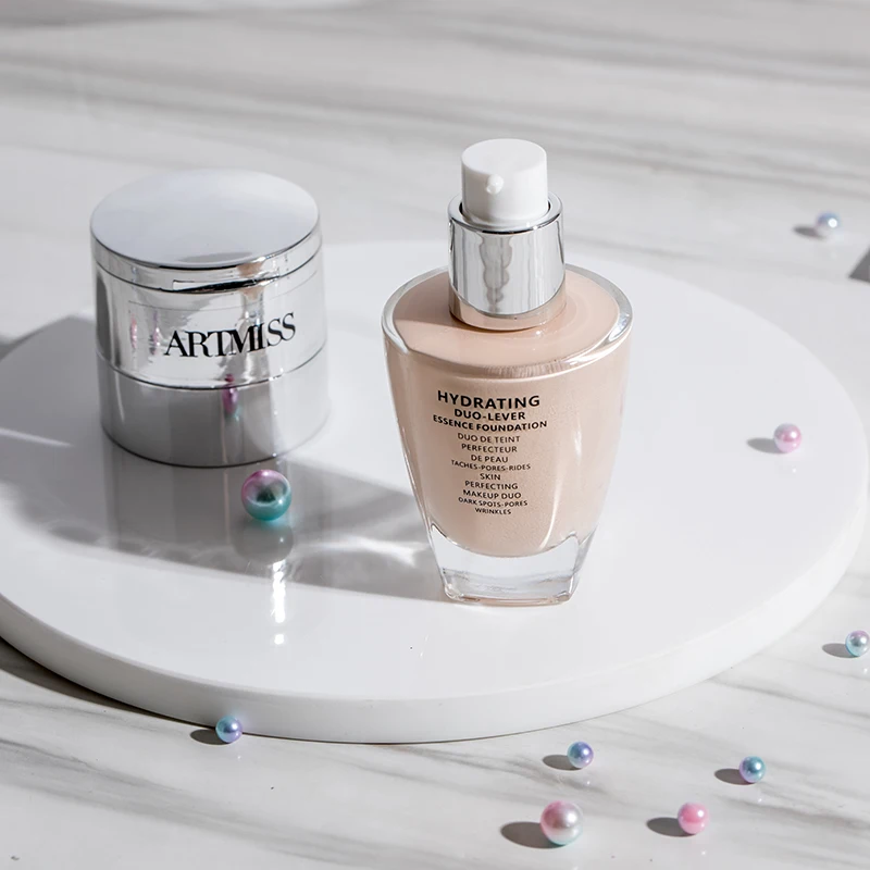 Best selling whitening matte foundation makeup custom waterproof luxury liquid foundation manufacturing