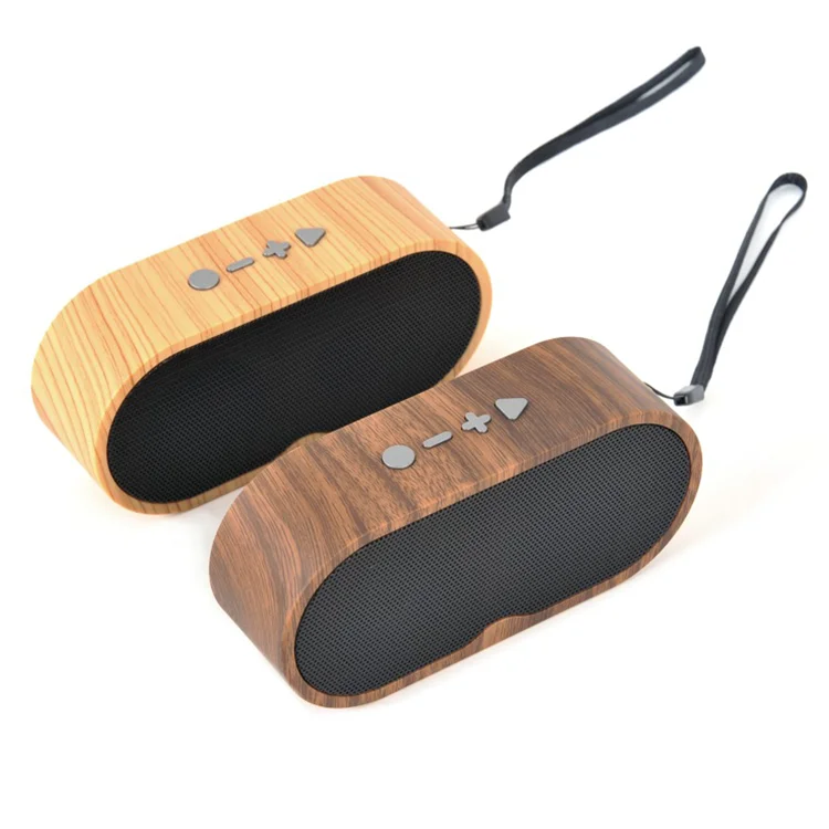 Wooden Music Sound Box Portable BT Mini DJ Altavoces Small Altavoz Bass Stereo Parlantes Mobile Phone Outdoor Wireless Speakers