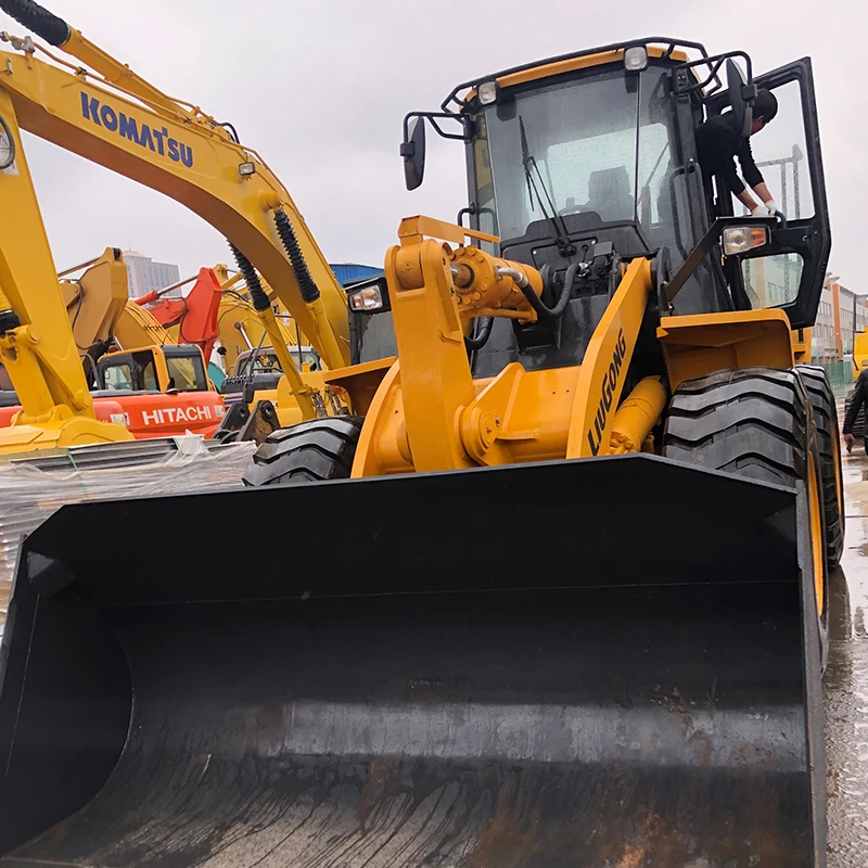 china best selling 5.5 ton construction machinery liugong CLG 856H  articulated wheel  drive backhoe loader