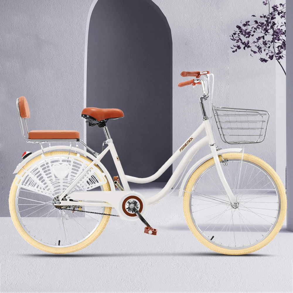 Fast delivery factory stock bicycle sharing system ladies bicycle with basket made in China city bike