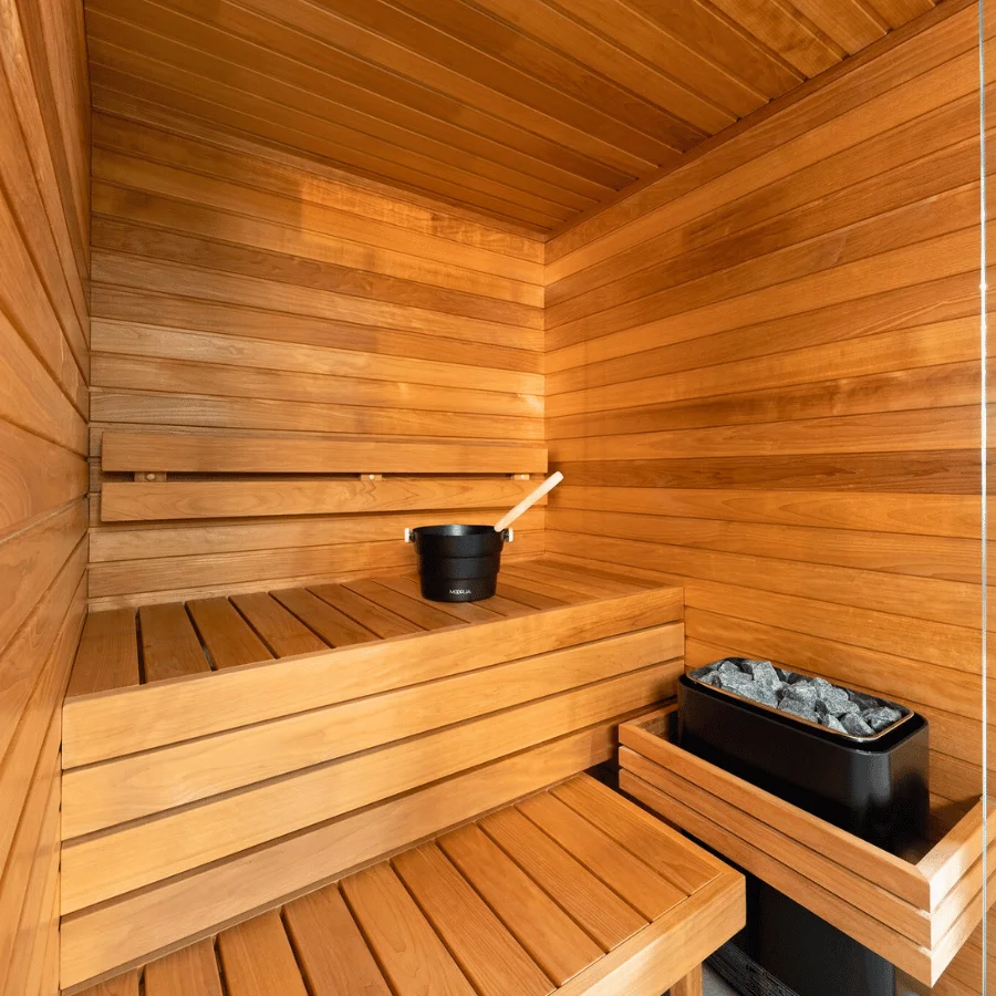 Traditional Indoor Steam Sauna Room Cheap Price 2 Person Sauna