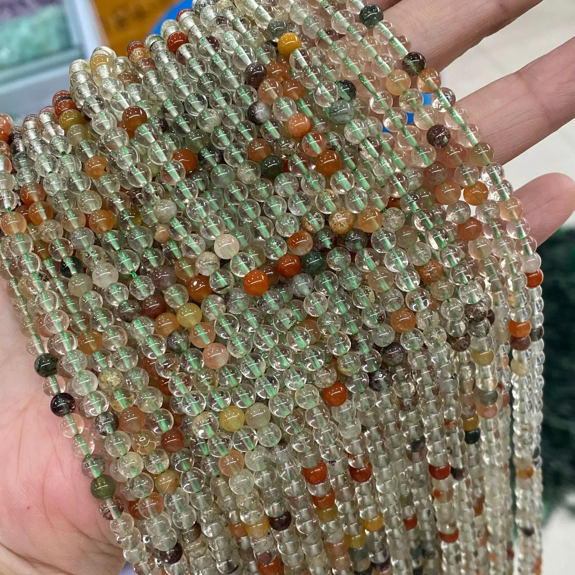 Factory Price 8mm Natural Stone Beads Beading Crystal Healing Gemstone Round Loose Natural Stone Beads For Jewelry Making