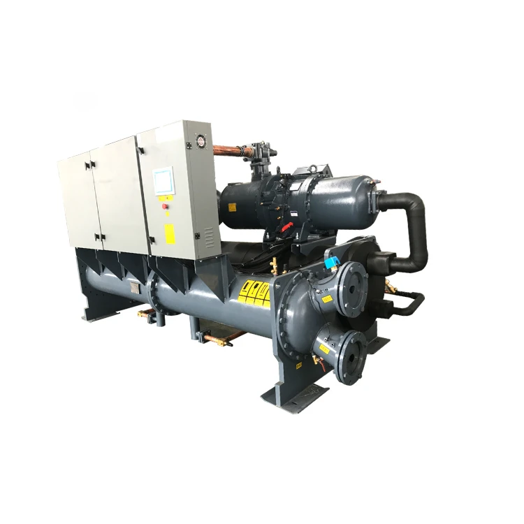 Air-Cooled Screw Water Chiller Liquid Industrial  Cooling System Air Cooled Screw Water Chiller