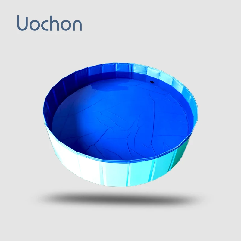 
Custom Pvc Bathing Tub Paddling Folding Dog Bath Tub Outdoor Swimming Pool Portable Pet Dog Pool 