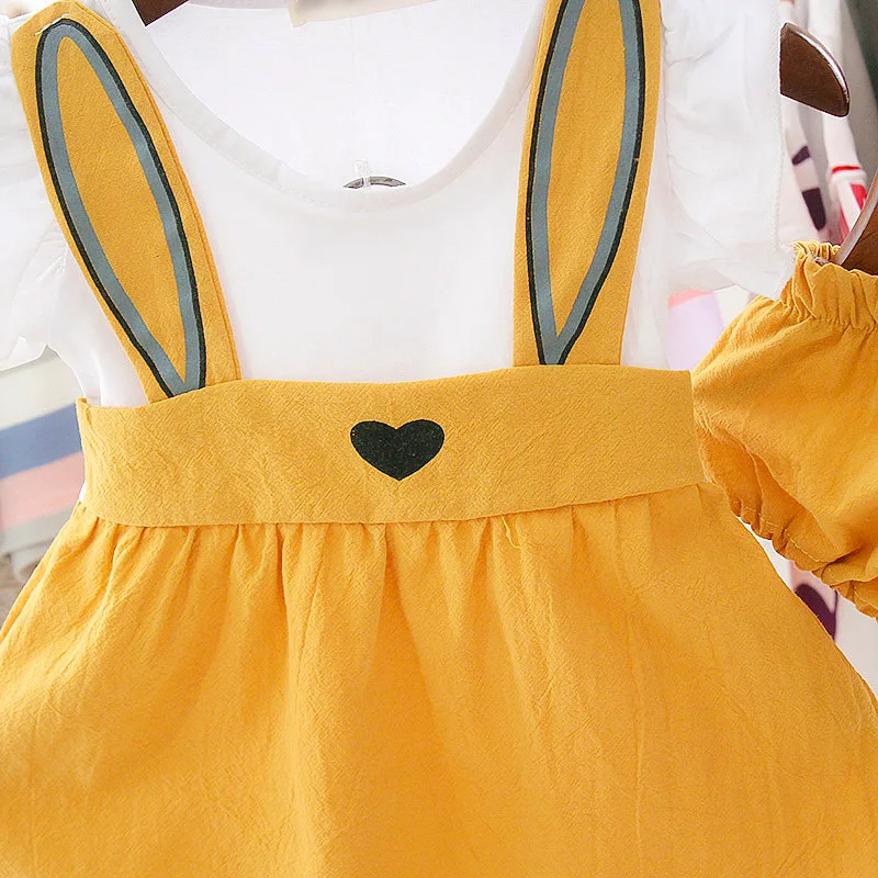Infant Korean version cute baby girl female anti-glare toddler panties suit baby summer dress
