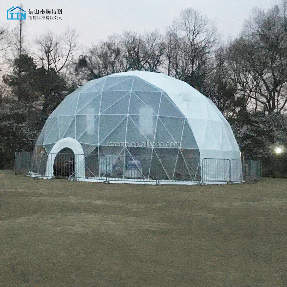 
3m 6m 10m 20m dome tents ready stock custom steel structure geodesic dome kit house 