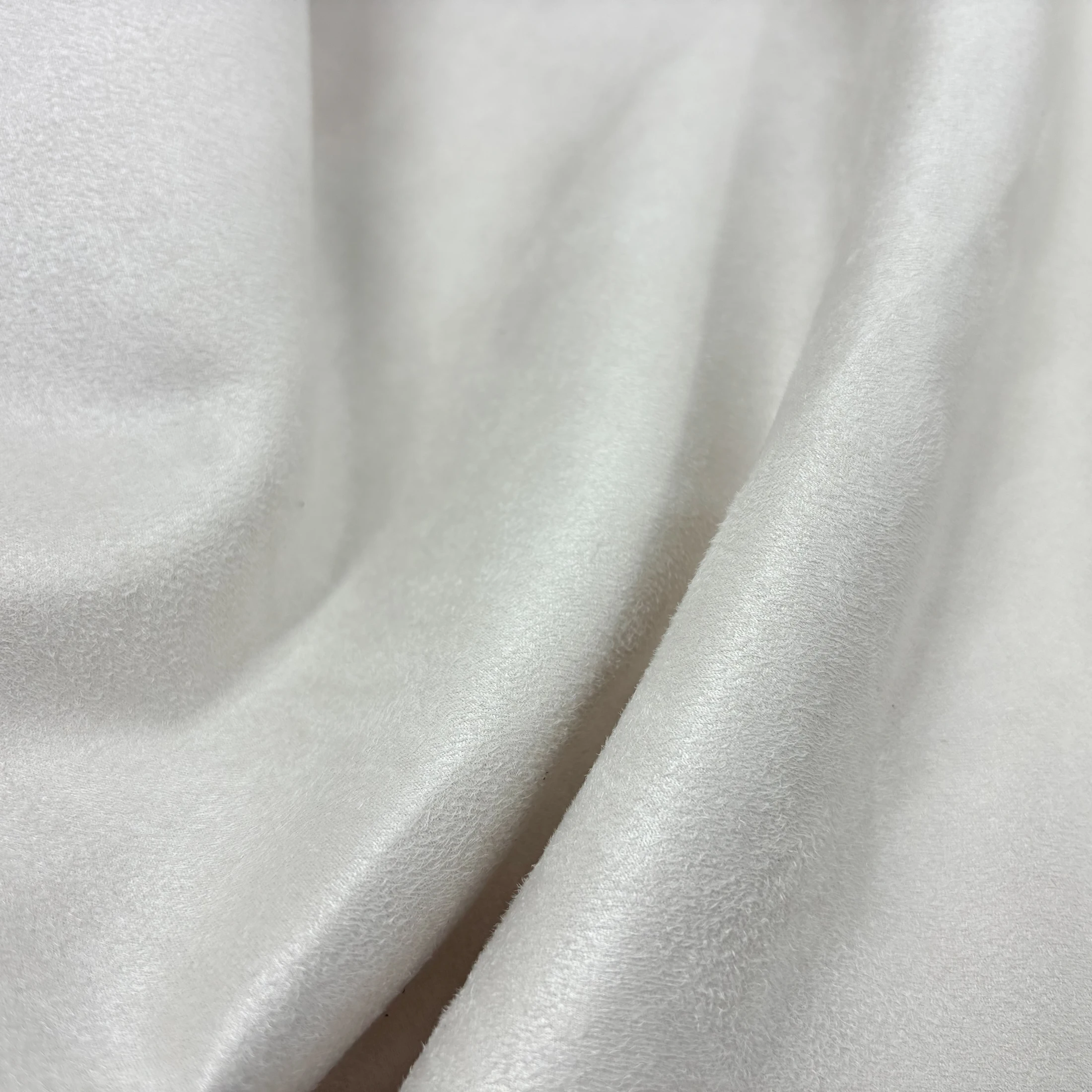 Faux Leather material Recycled Warp Micro Suede Fabric for Clothing Bags Shoes and Home Textiles