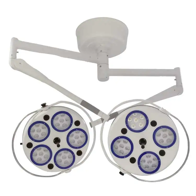 Double Dome Head Surgical Light Ceiling Led Operating Lamp For Hospital Room Equipment