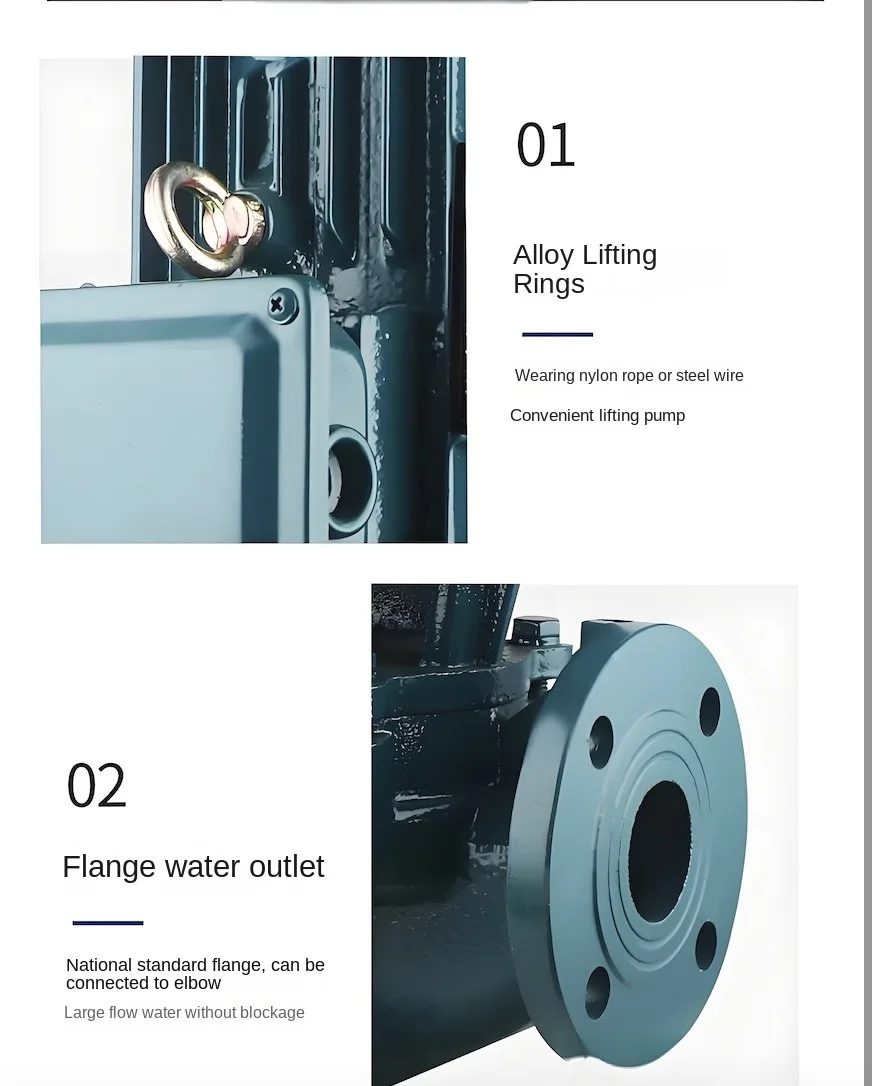ISW Horizontal Centrifugal Pump 380V High-Temperature Boiler Circulation Pump Cold Hot Water Booster Floor Heating Pump