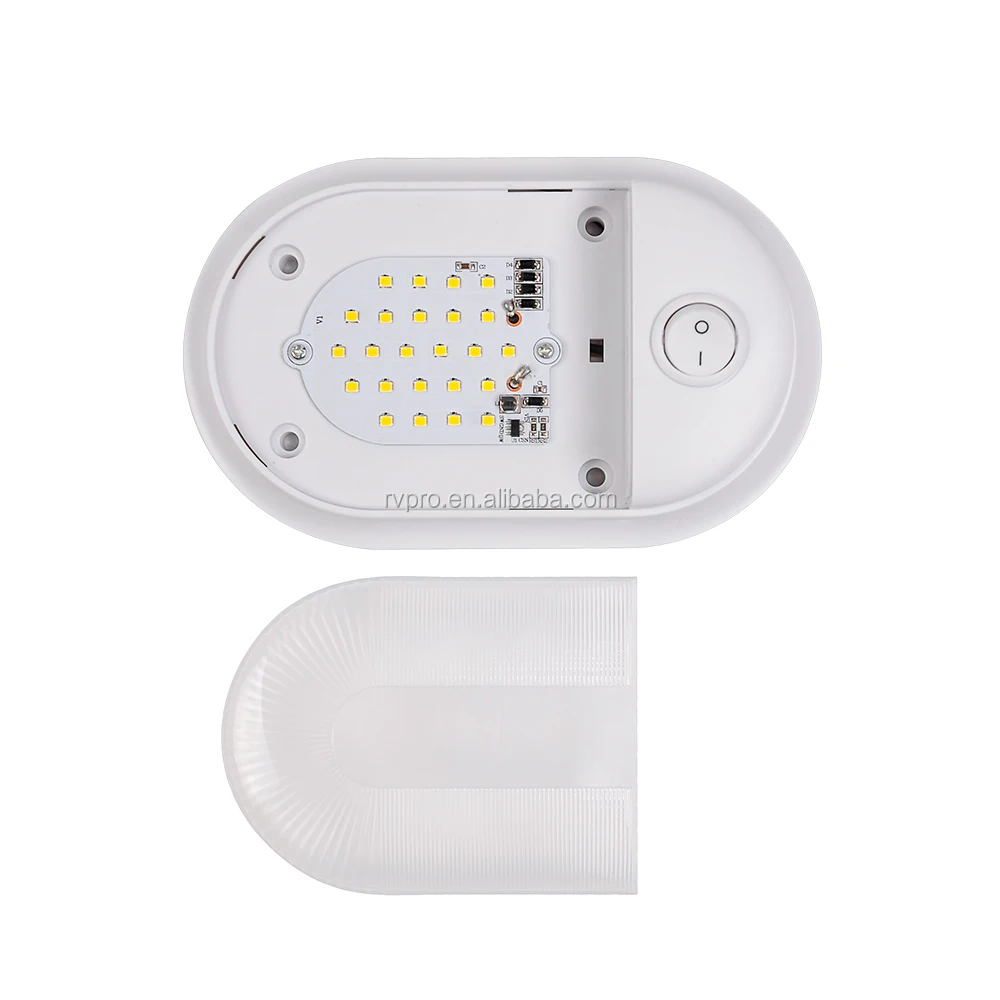 RV LED Porch Light 12v 24v Motorhome Camper Van auto Semi Truck Travel Trailer Bed Overland Heavy Duty Interior