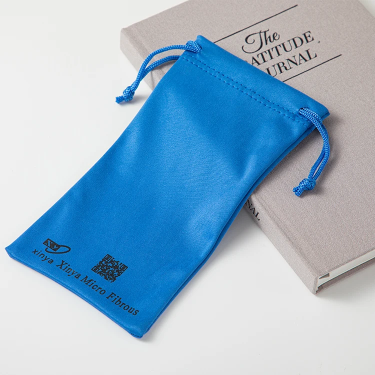 80% полиэстер 20% полиамид микрофибра очки со шнурком сумка для очков