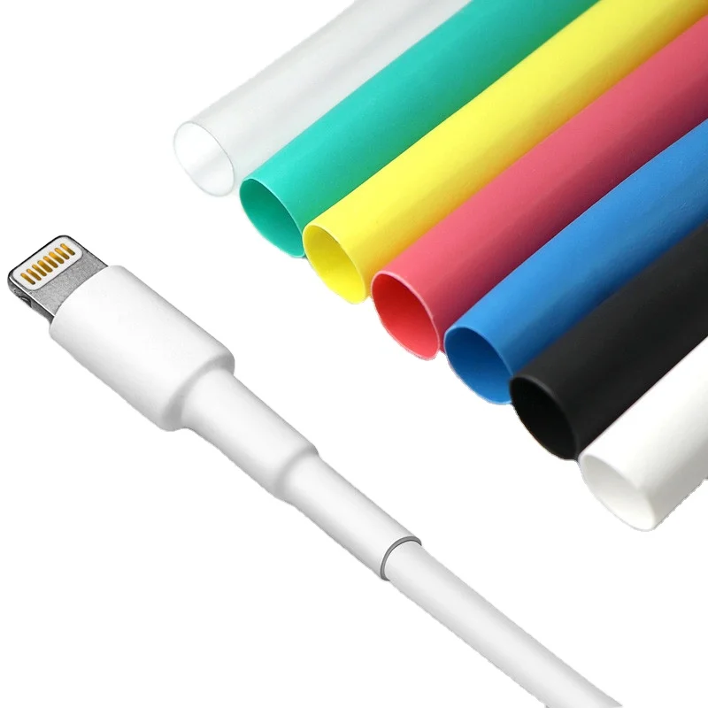 heat shrink cable sleeves electrical tubing wrap sleeving car cable 2:1 ratio heatshrink