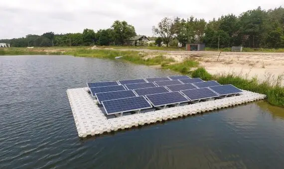 Solar Floating System PV Panel Mounting System Solar Floating Platform