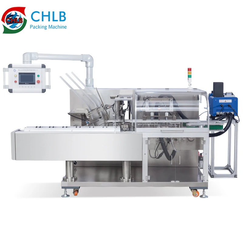 Automatic carton packing machine small mask box packing machine cartoning