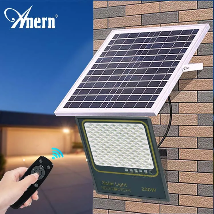 motion sensor solar powered light wifi solar floodlight camera