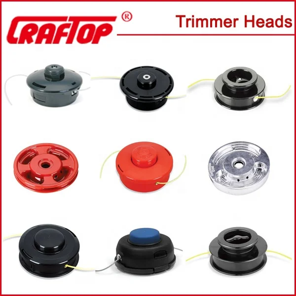 trimmer head for grass cutting machine weed trimmer head for brush cutter bald head trimmers