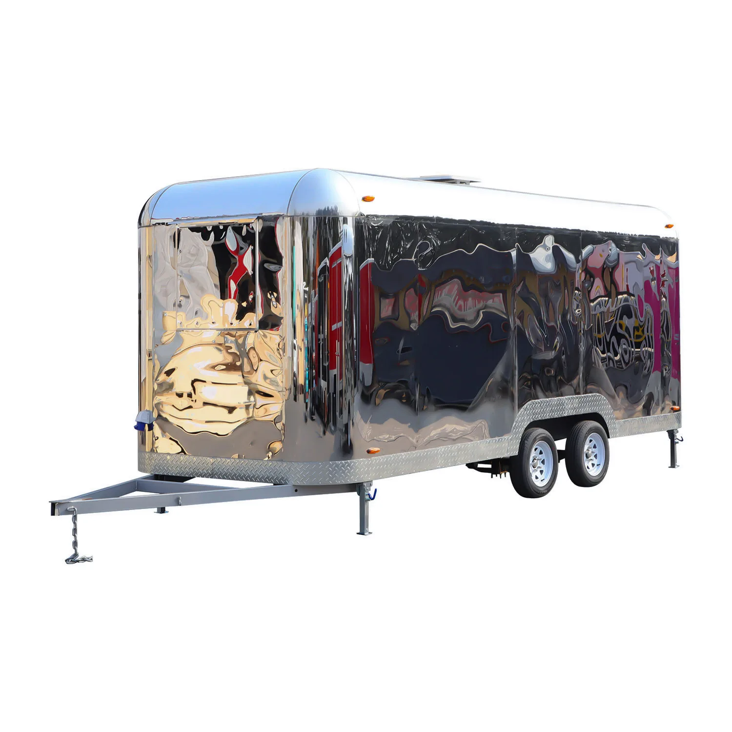 Mobile used food carts for hot dog coffee caravan trailer fast food kitchen trailers from uk