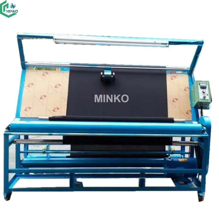 Cloth roll rewinding machine fabric inspection re-rolling machine machine