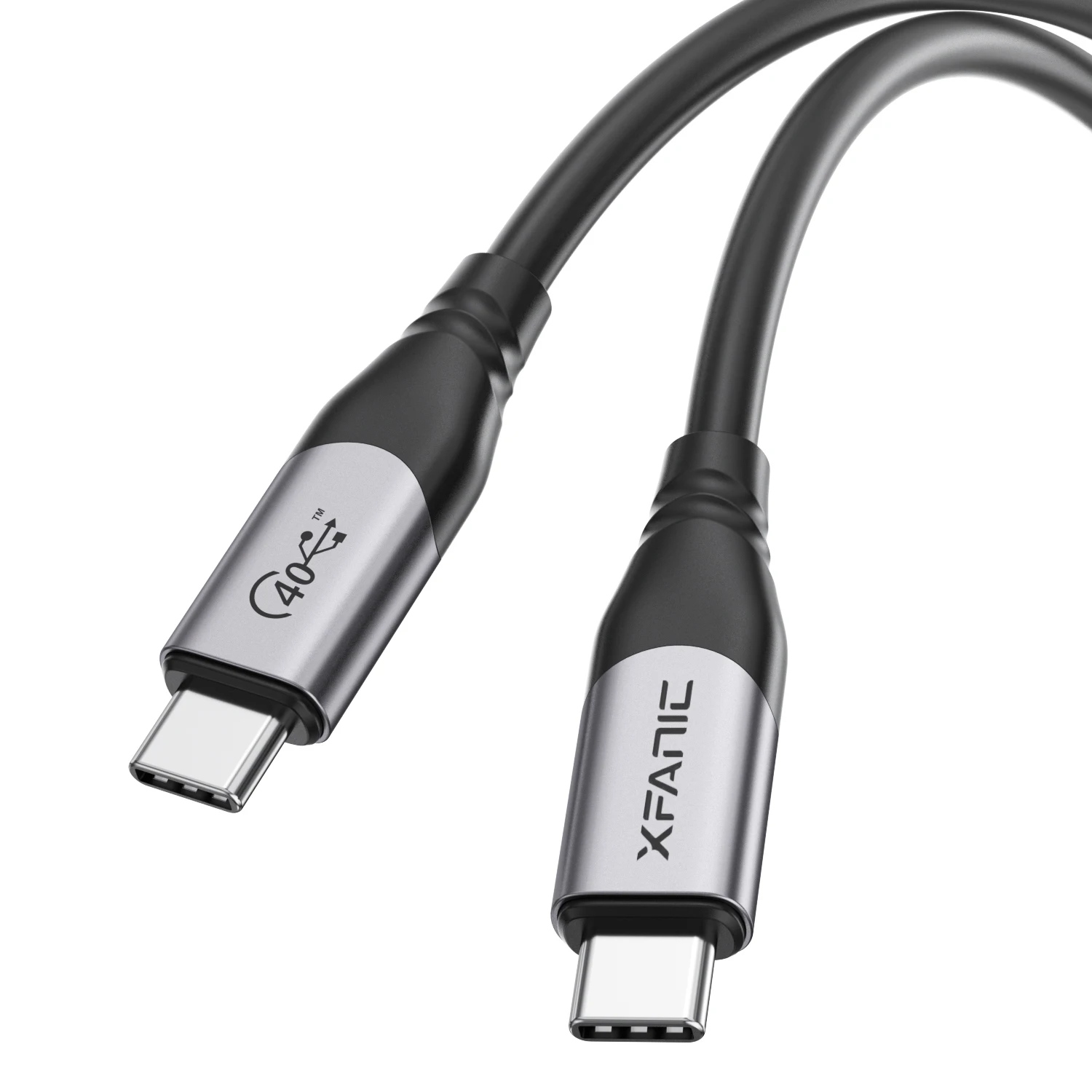 Xfanic D158 Super Speed 40Gbps Pd 100W 8K 60Hz Thunderbolt 3 PCI E3.0 USB 4 Data Cable