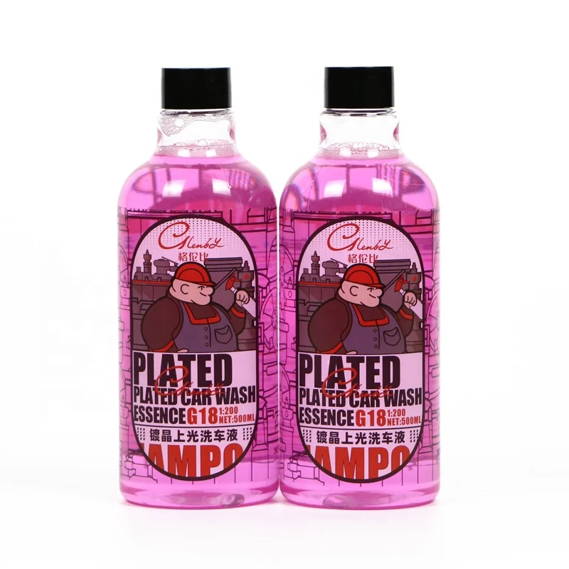 500ml Car Washing Liquid Cleaning Product Concentrated Premium Car Shampoo Car Wash Shampoo with Polishing Wax Coat G18