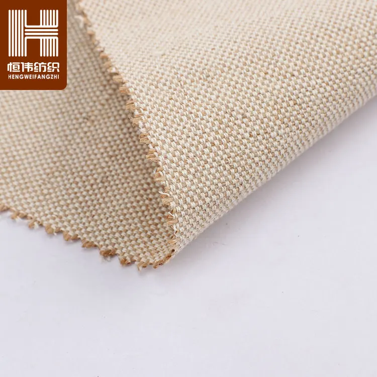 
Dongguan Manufacturer Home Textile 55% Hemp 45% Cotton Fabric Canvas Fabric 