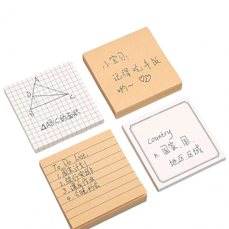 Customized Organizer Memo Pad Sticky Note Clip Board Office Sticky Notes