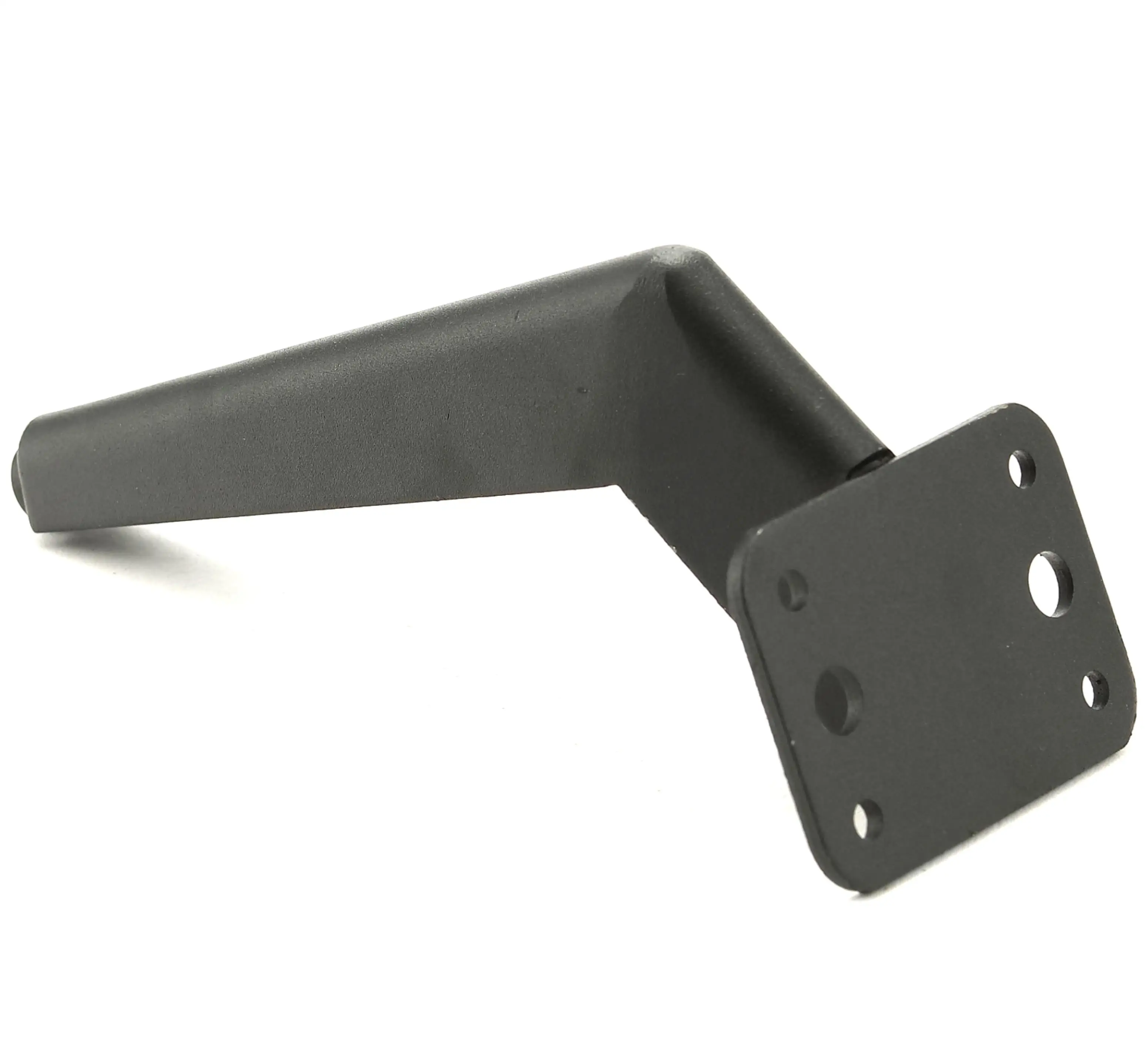 Factory Supply Sturdy And Stable Furniture Accessories Matt For Sofa Cabinet Leg Metal Material Black Chrome Furniture Leg