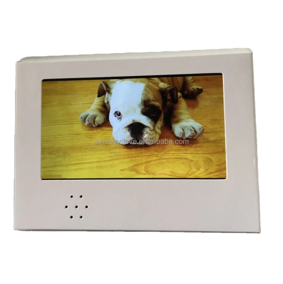 Hardcover Digital Lcd Video Calendar 2023 Promotion Calendar Marketing Video Brochure for Medical Dental HandPiece Equipment