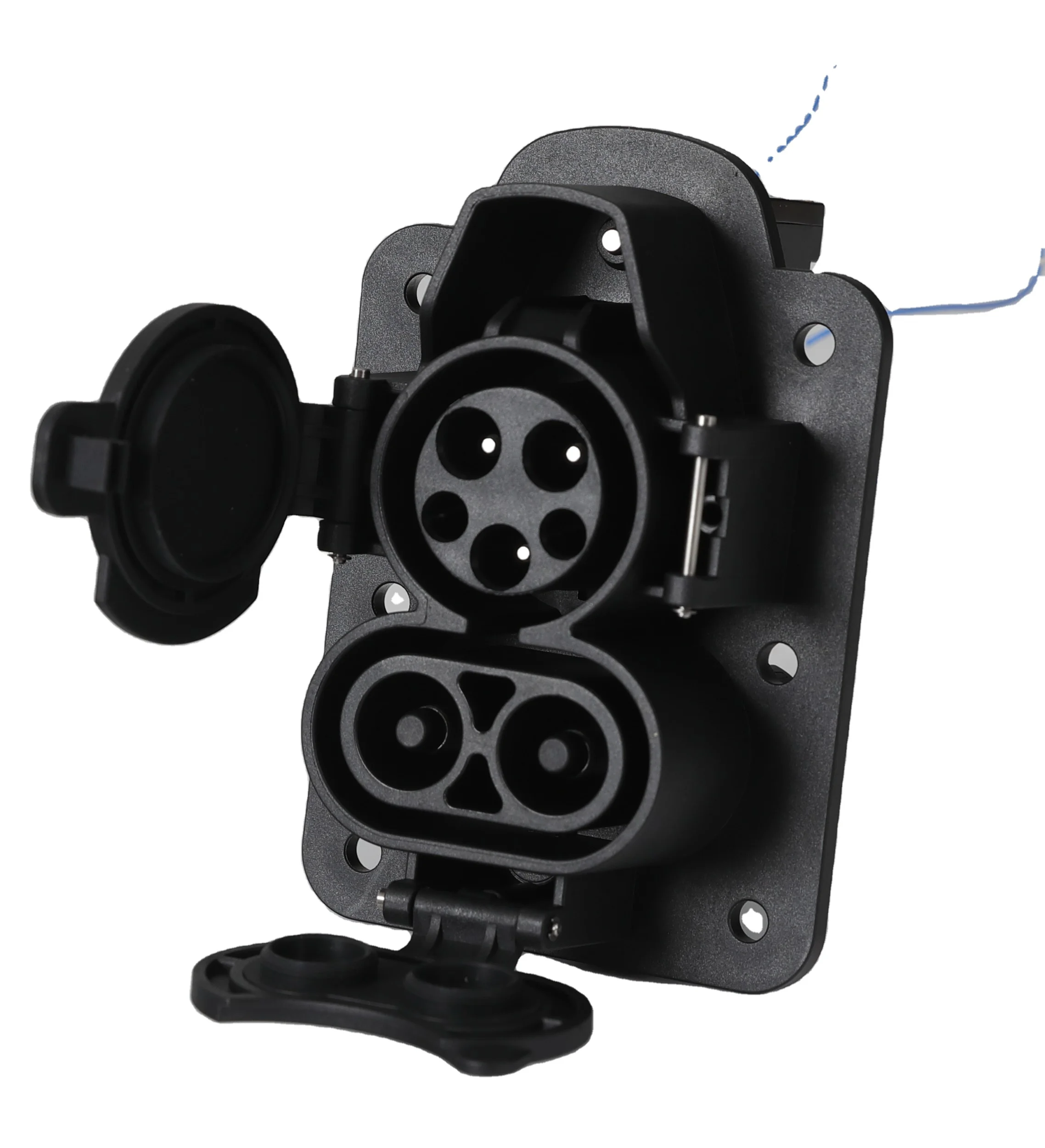  CCS зарядная розетка/DC CCS1 вход Combo1 80A/150A/200A разъем с автоматической
