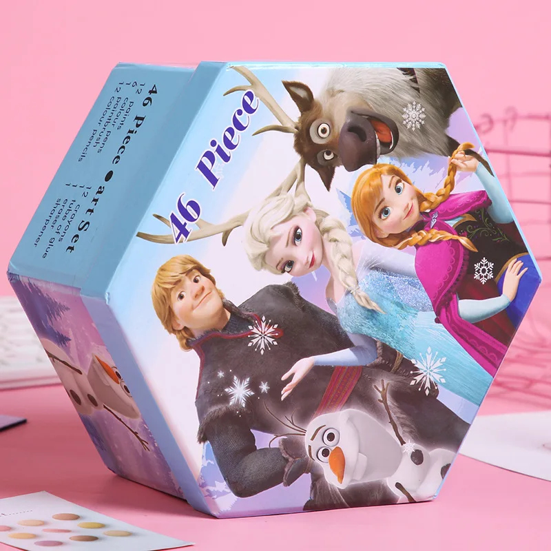 Factory Hot Sales Modern Design Coloring Set Art Supplies Panting Art Stationery Set Wholesale Kids Stationery Art Set