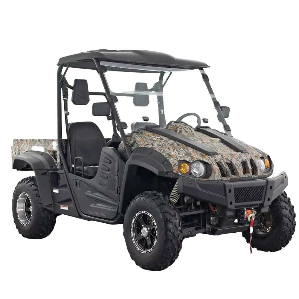 HISUN 4x4 700CC UTV мощный газовый двигатель полезное транспортное средство внедорожный грузовик боковая часть от производителя AWD квадрицикл