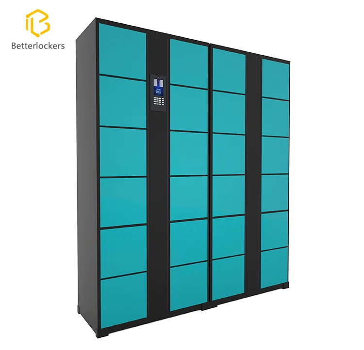 self-service electronic storage locker outdoor waterproof barcode face recognition intelligent cabinet