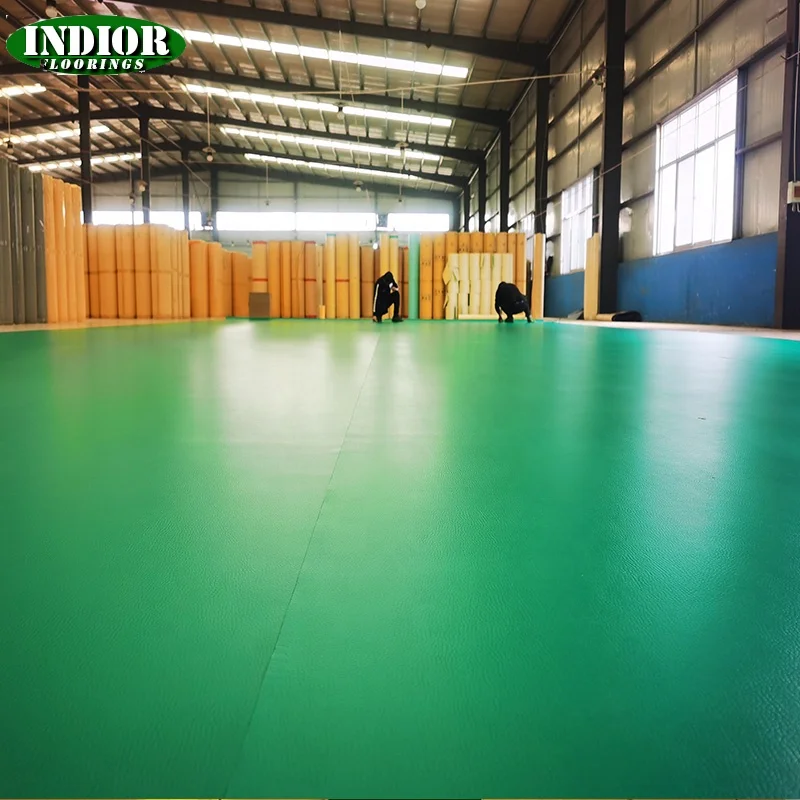 Safety Linoleum Sheet School Soft Plastic Vinyl Used Movable Customized Sport Flooring Waterproof Pvc Gym Modern 1.8m Igs-series