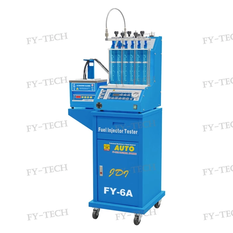 Высококачественная машина для очистки топливного инжектора FY6C и