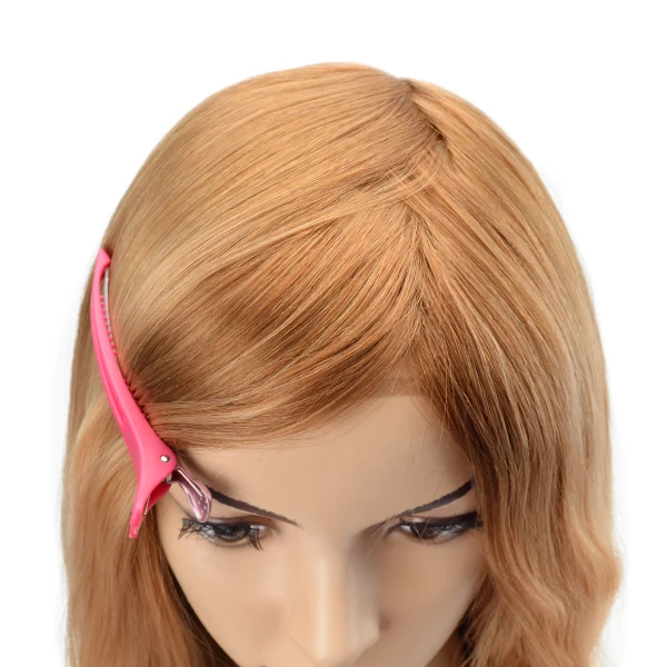 newtimeshair brazilian hair blonde long women injected skin ombre wigs human hair lace front wig