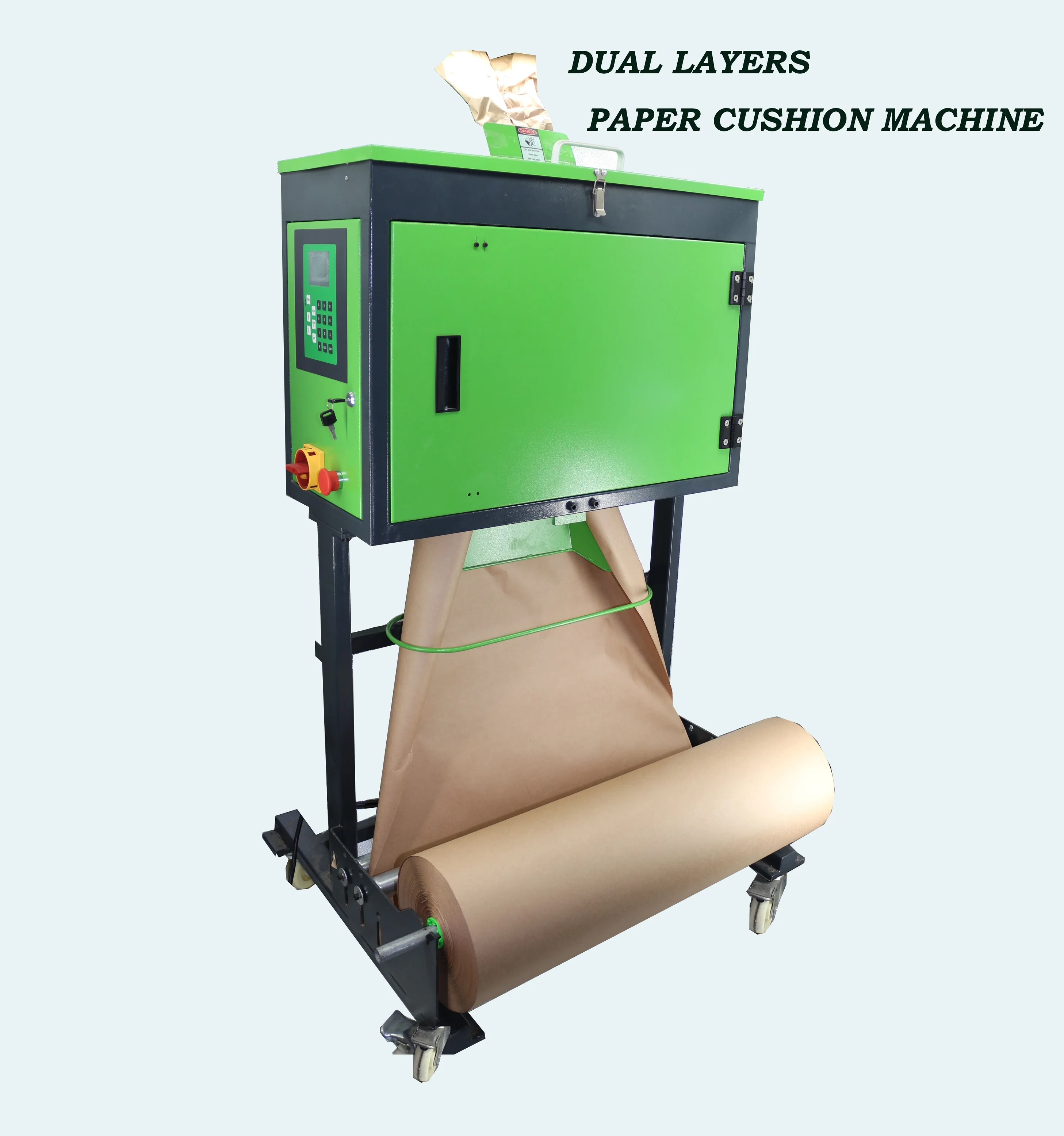 Two layer Kraft Paper Roll used for paper cushion machine to make protective material
