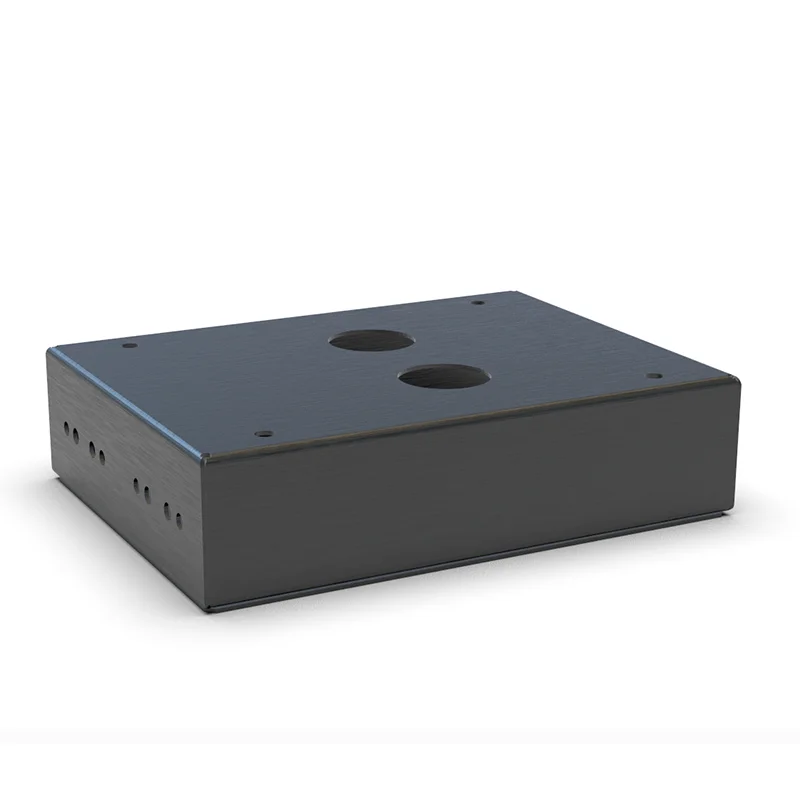 Customized sheet metal box electronic instrument chassis aluminum enclosure