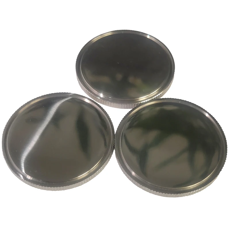 OEM size Titanium brass copper cupronickel blank metal coin for engraving in stock