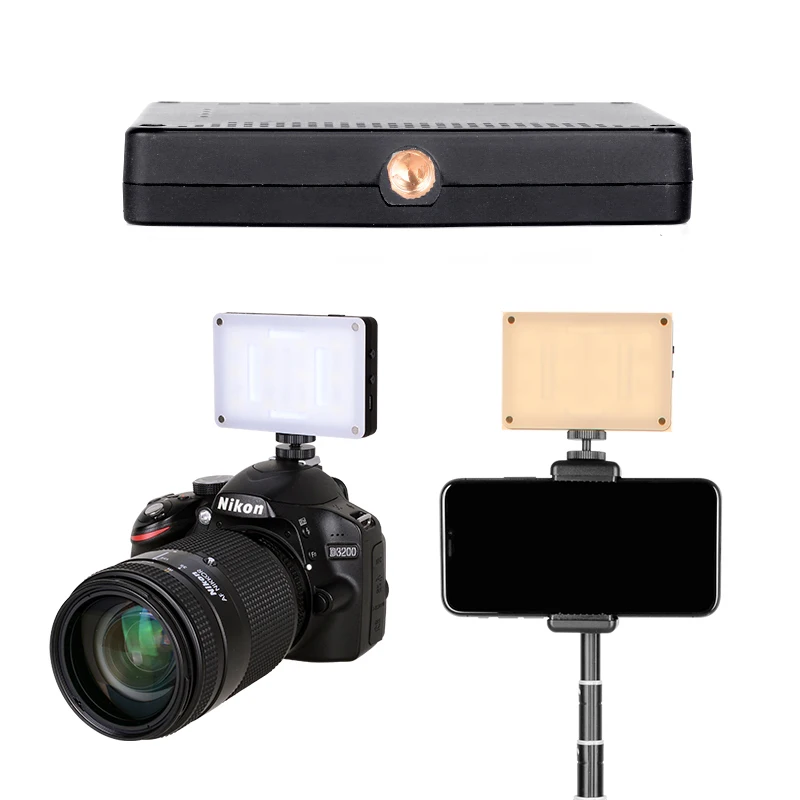 Portable Dimmable LED Panel Studio Video Light for DSLR Camera and Phone Photography Lighting Video Light