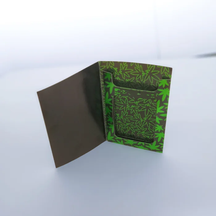 
Colorful coin shatter packaging envelopes gold foil Concentrate Shatter Envelopes 2.25