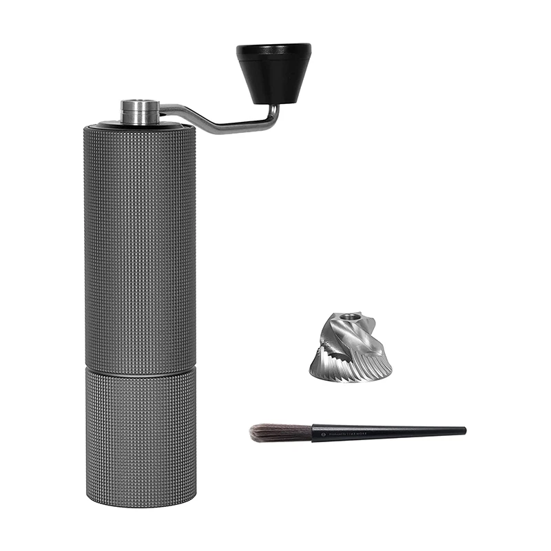 Manual Handheld Removable Handle Adjustable Settings Stainless Steel Ceramic Burrs Bean Hand Coffee Grinder