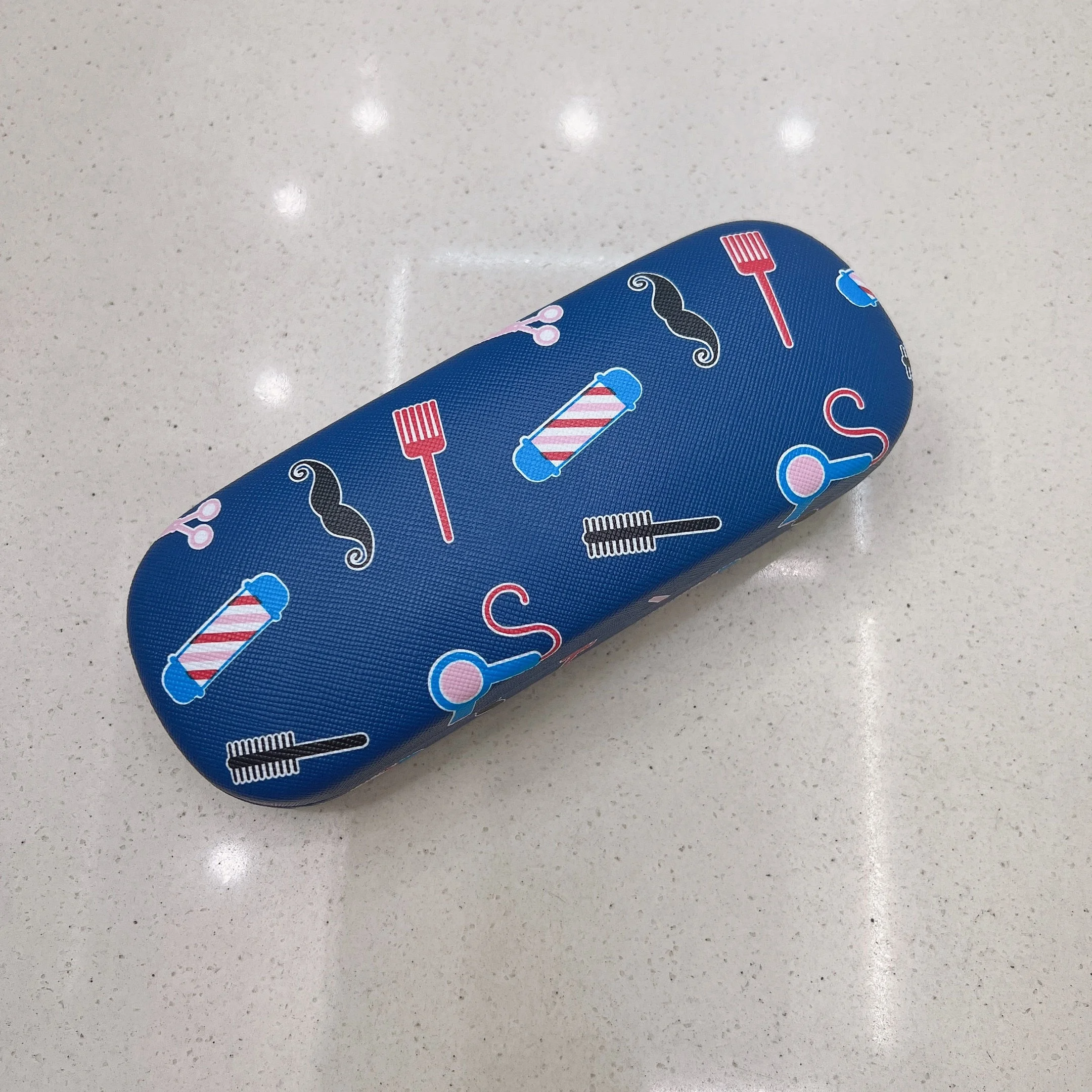 Custom pattern With imprint Logo  Custom Logo Barber Scissors Comb Kids Eyeglasses Case Cheap Good Quality Glasses Packaging Box